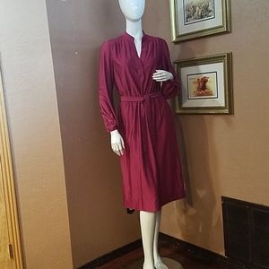 Vintage 1970s secretary dress